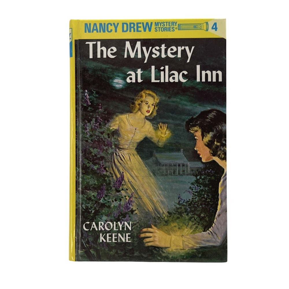 Nancy Drew Mystery The Mystery at Lilac Inn Book 4 Carolyn‎ Keene Illustrated